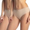 Lama Figi bikini L-4000BI 2-pak beżowe plus